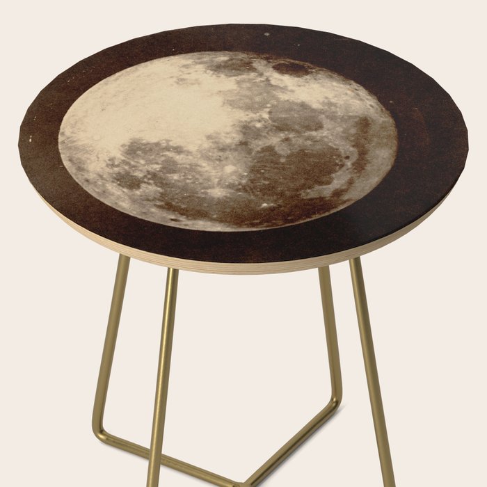 Antique Photo Of The Moon Side Table Gallery Image 2