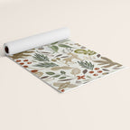 Christmas in the wild nature Yoga Mat Gallery Image 2