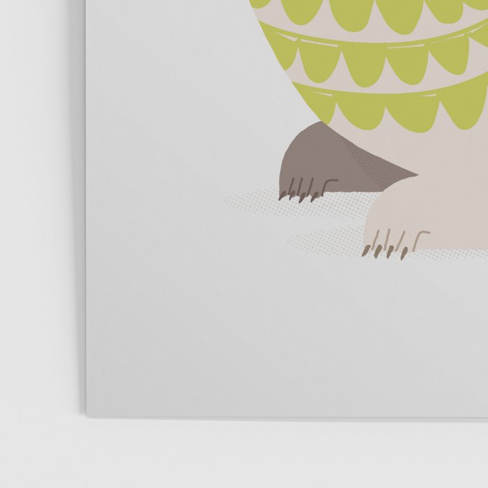 Whimsical Badger Poster Gallery Image 3