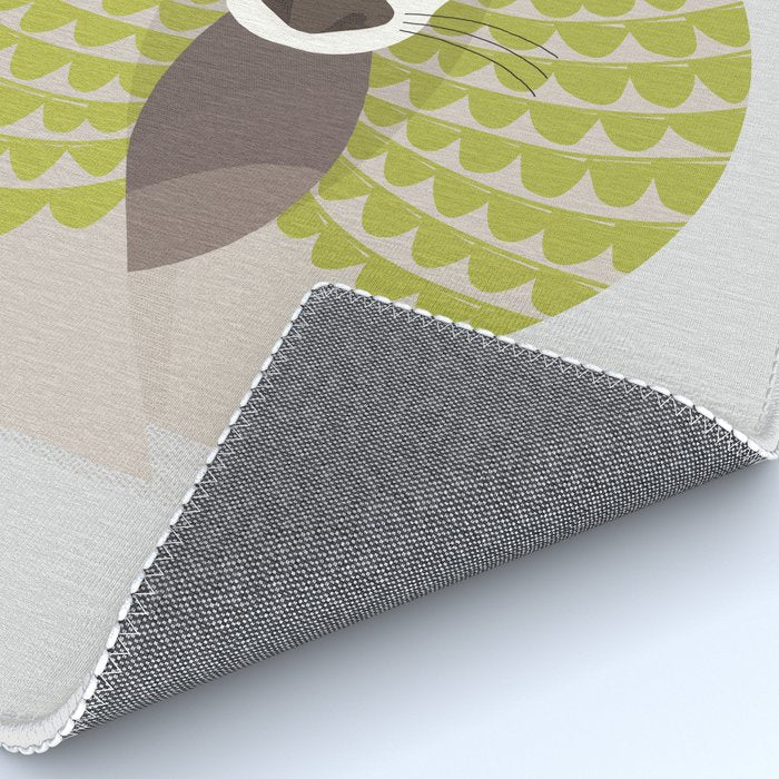 Whimsical Badger Rug Gallery Image 4