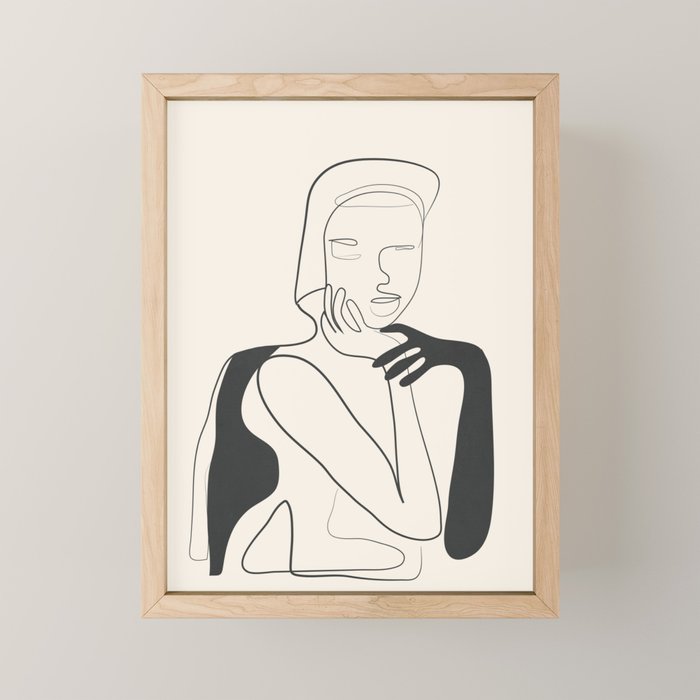 Soft Feeling 3 Mini Art Print Gallery Image 1
