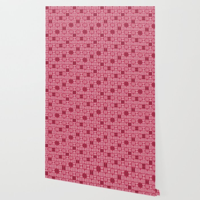 Boho Minimalism . Viva Magenta Wallpaper Gallery Image 2