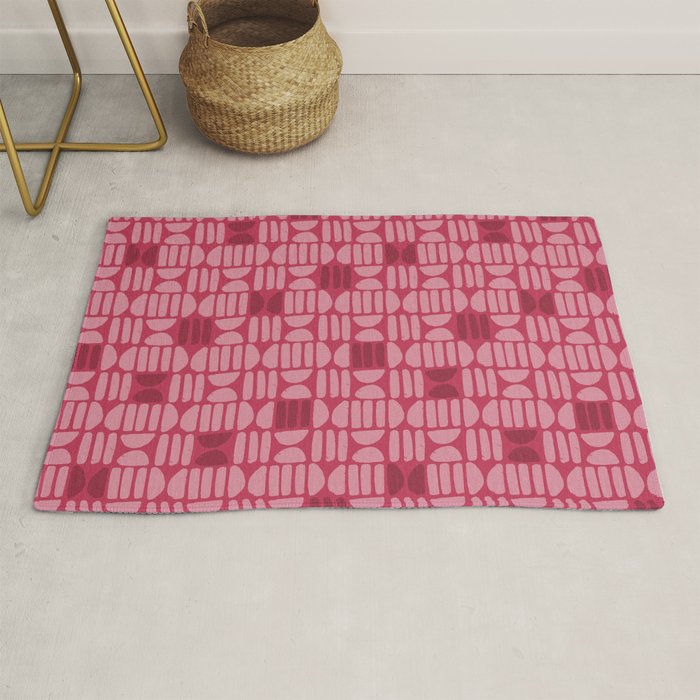 Boho Minimalism . Viva Magenta Rug Gallery Image 1