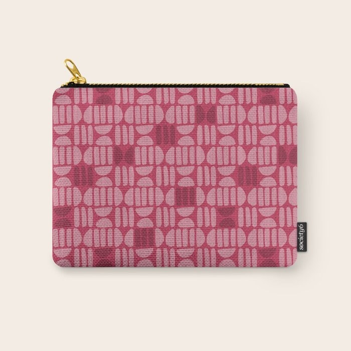 Boho Minimalism . Viva Magenta Carry All Pouch Gallery Image 1