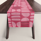 Boho Minimalism . Viva Magenta Table Runner Gallery Image 1