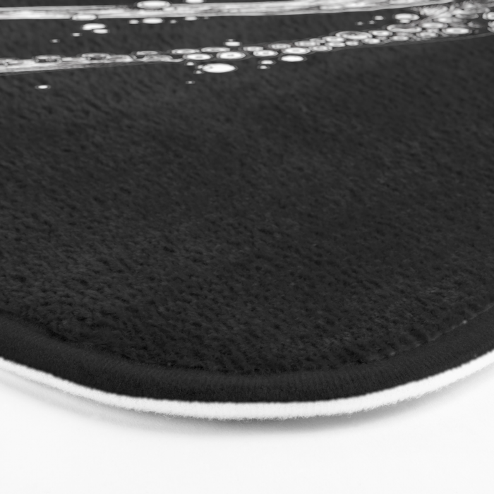 Octopus (black) Bath Mat Gallery Image 3