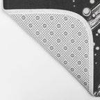 Octopus (black) Bath Mat Gallery Image 2