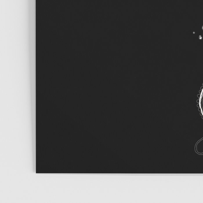 Octopus (black) Poster Gallery Image 3