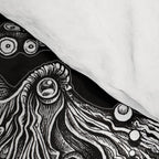 Octopus (black) Comforter Gallery Image 4