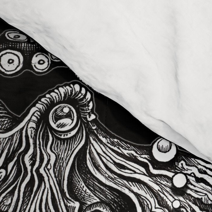 Octopus (black) Comforter Gallery Image 4