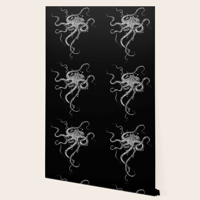 Octopus (black) Wallpaper Gallery Image 2