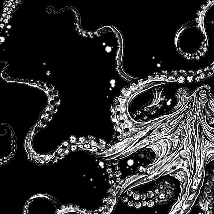 Octopus (black) Coffee Mug Gallery Image 2