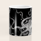 Octopus (black) Coffee Mug Gallery Image 4