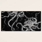 Octopus (black) Desk Mat Gallery Image 3