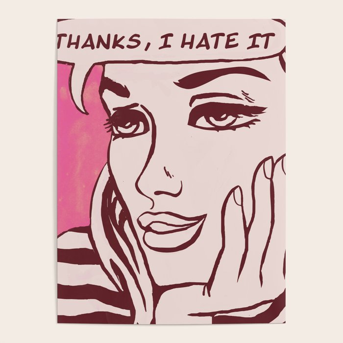 Thanks I hate it Poster Gallery Image 1