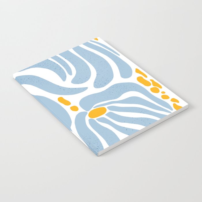 Light Blue flowers  Notebook Gallery Image 2