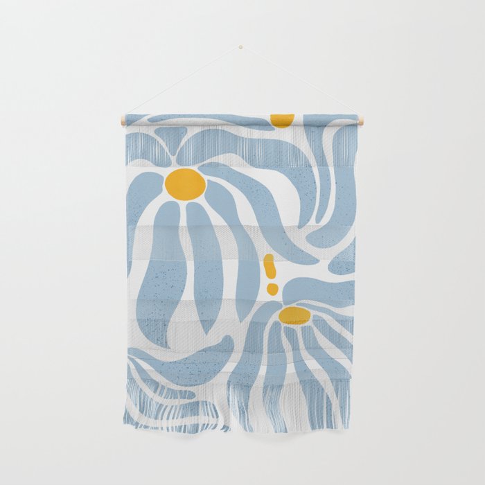 Light Blue flowers  Wall Hanging Gallery Image 1