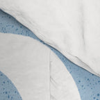 Light Blue flowers  Comforter Gallery Image 4