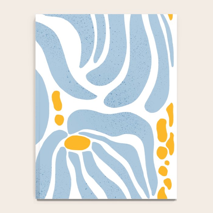 Light Blue flowers  Notebook Gallery Image 4