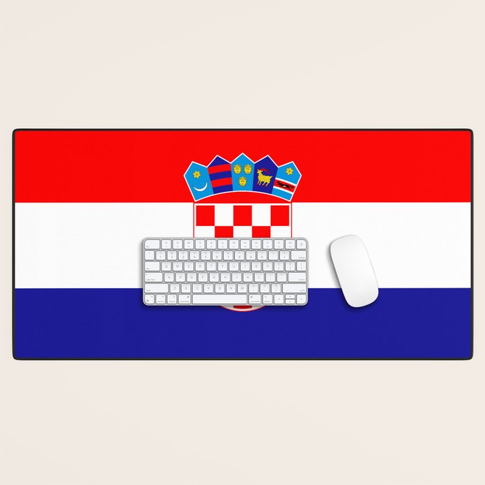 Flag of Croatia Desk Mat Gallery Image 1