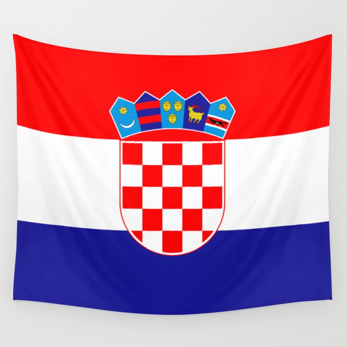 Flag of Croatia Wall Tapestry Gallery Image 1
