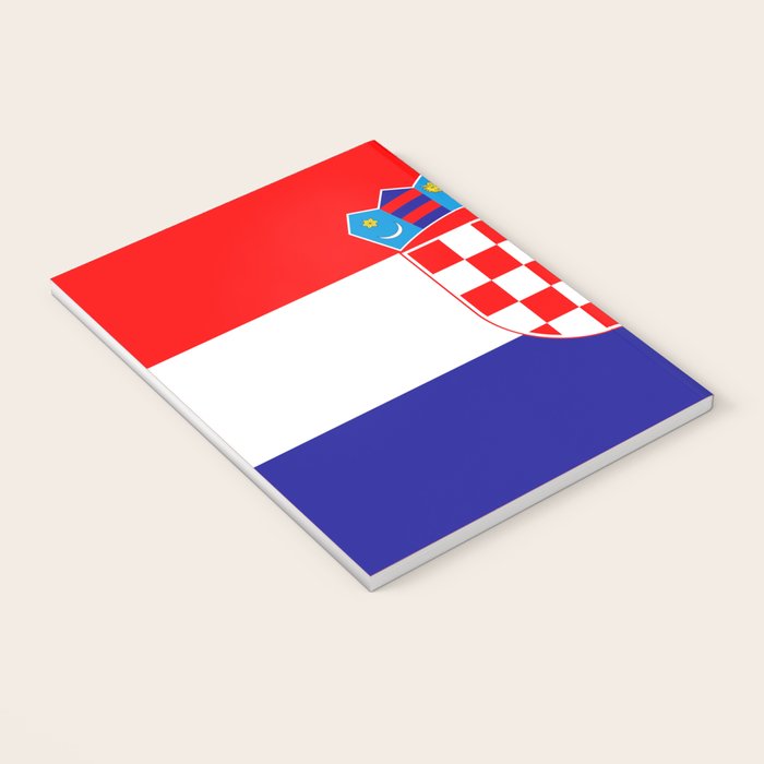 Flag of Croatia Notebook Gallery Image 3