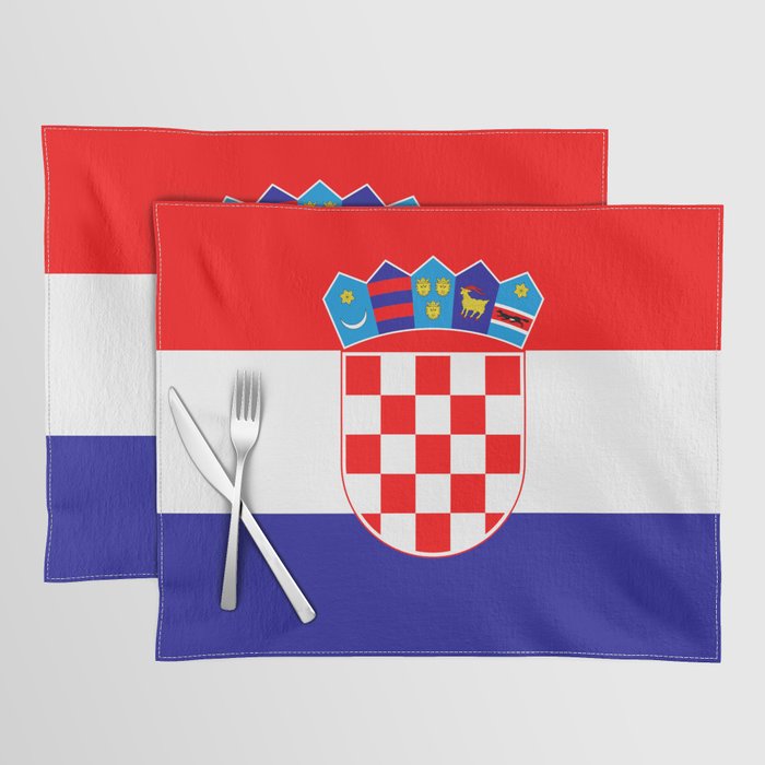 Flag of Croatia Placemat Gallery Image 1