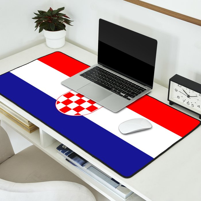 Flag of Croatia Desk Mat Gallery Image 2