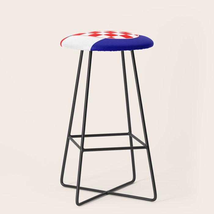 Flag of Croatia Stool Gallery Image 1