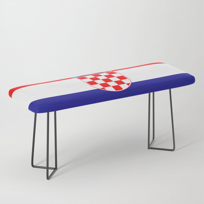 Flag of Croatia Bench Gallery Image 1
