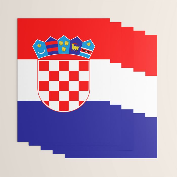 Flag of Croatia Wrapping Paper Gallery Image 3