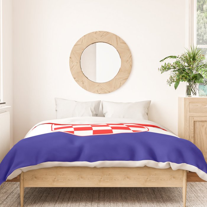 Flag of Croatia Duvet Cover Gallery Image 3