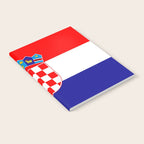 Flag of Croatia Notebook Gallery Image 2