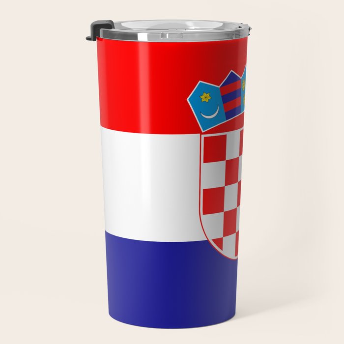 Flag of Croatia Travel Mug Gallery Image 3
