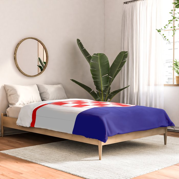 Flag of Croatia Comforter Gallery Image 2