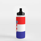 Flag of Croatia Water Bottle Gallery Image 2