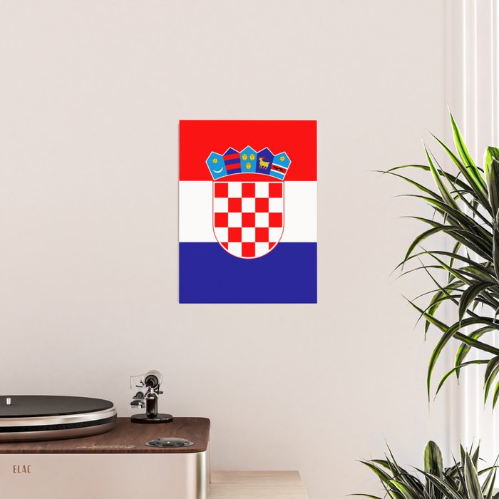 Flag of Croatia Poster Gallery Image 2