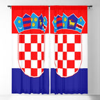 Flag of Croatia Window Curtain Gallery Image 5