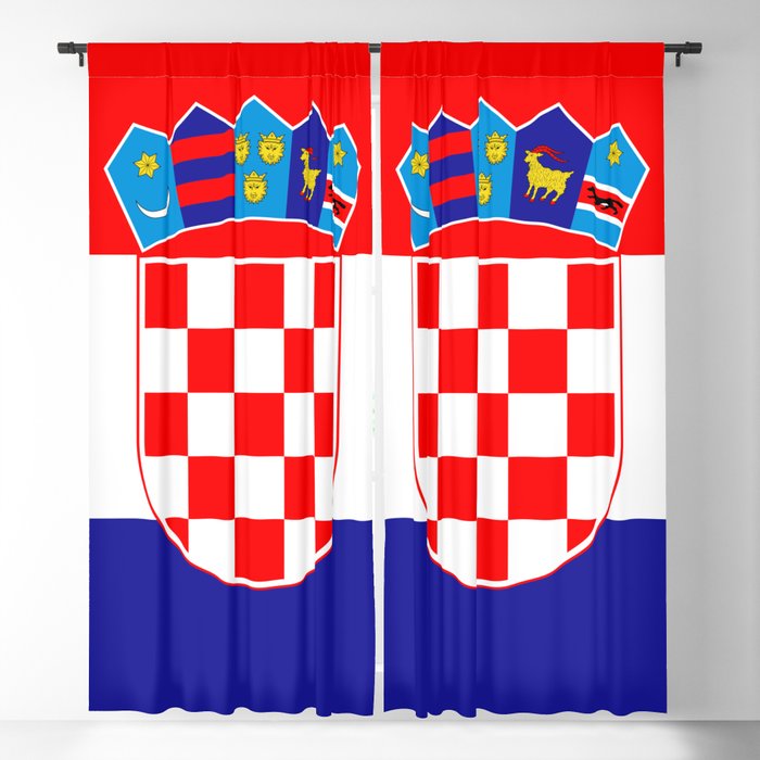 Flag of Croatia Window Curtain Gallery Image 5