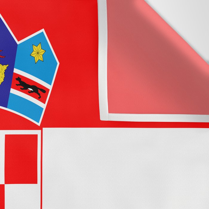 Flag of Croatia Wall Tapestry Gallery Image 3