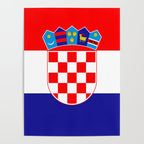 Flag of Croatia Poster Gallery Image 4