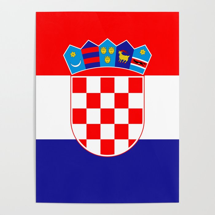 Flag of Croatia Poster Gallery Image 4