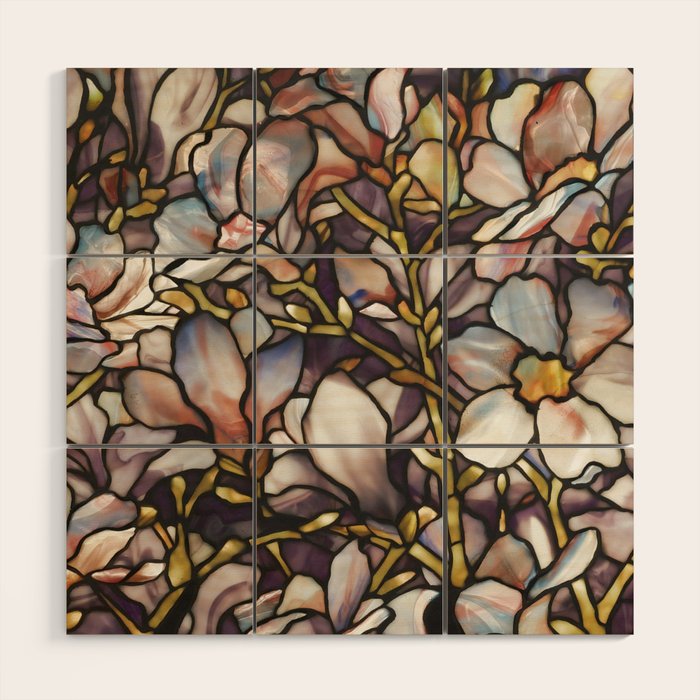 Louis Comfort Tiffany - Decorative stained glass 10. Wood Wall Art Gallery Image 1