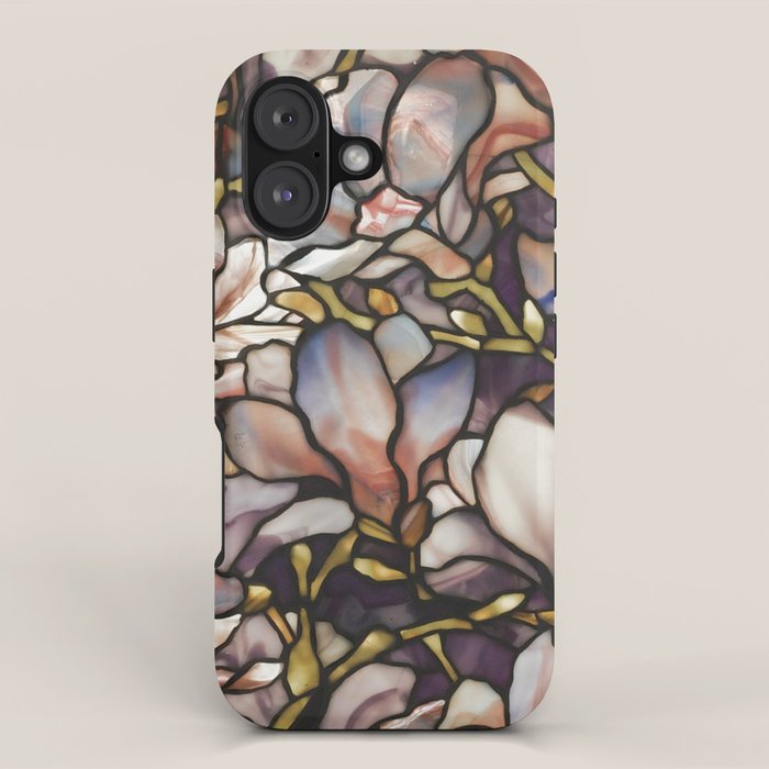 Louis Comfort Tiffany - Decorative stained glass 10. iPhone Case Gallery Image 1