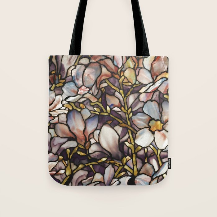 Louis Comfort Tiffany - Decorative stained glass 10. Tote Bag Gallery Image 1