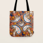 Celestial Sunset Leopard Cubs Tote Bag Gallery Image 1