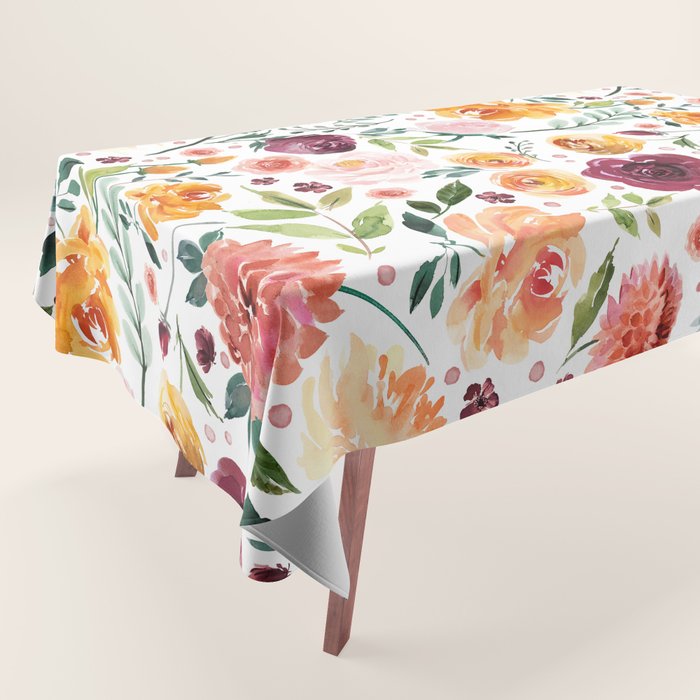 Spring Garden Tablecloth Gallery Image 1