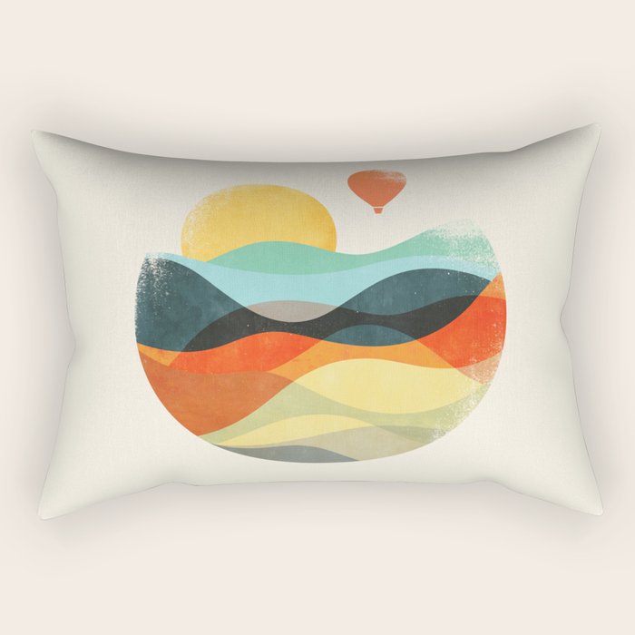 Let the world be your guide Rectangular Pillow Gallery Image 2