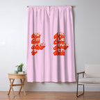 Let Me Overthink This - Anxiety Typography Window Curtain Gallery Image 5