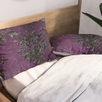 Embossed Black Velvet 04 Pillow Sham Gallery Image 2